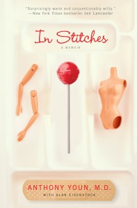 cover of in stitches memoir