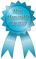 most memorable ribbon november 2012