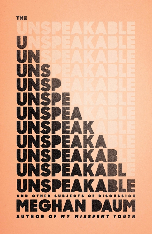 cover unspeakable each line is unspeakable but with one more letter filled in