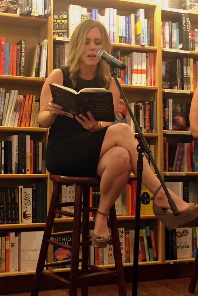 Sarah Hepola reading from her memoir in NYC on its pub day. 