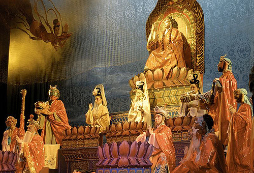 Scene from a chinese opera