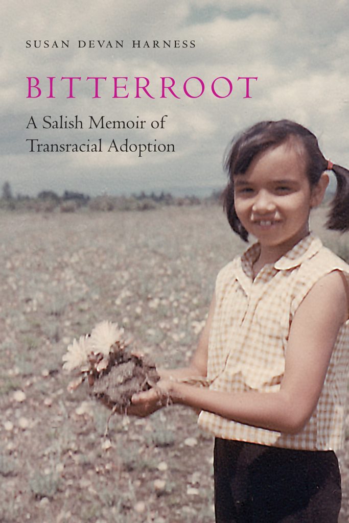 Bitterroot cover image of author as young girl in a field with flower