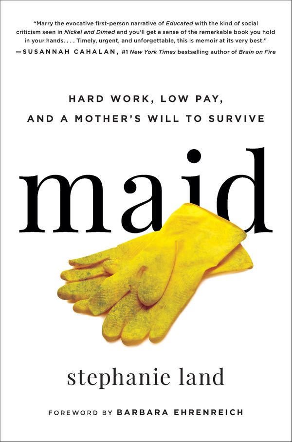 Cover of made title with central image of dirty yellow gloves