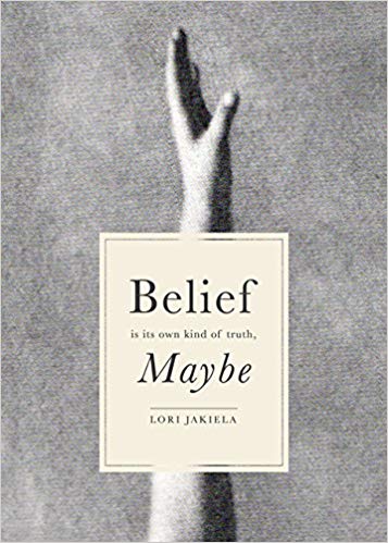 Book title belief and image of arm reaching up