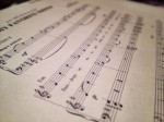 picture of sheet music of my favorite things