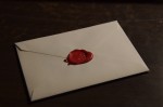 envelope sealed with wax