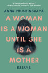 a-woman-is-a-mother cover plain text over back of woman's head