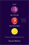 cover of all the wild hungers with icons of cabbage, apple and orange slice