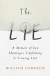 book title the lie with a gold wedding ring over the I