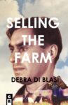 cover of selling the farm - profile of male against cloudy sky