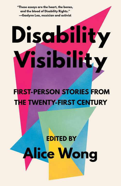 Disability Visibility cover - various triangle shapes