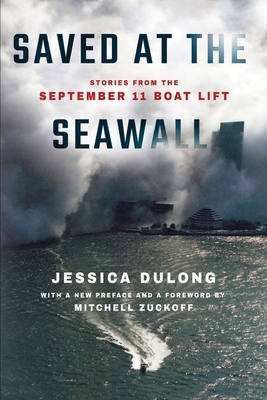 Book cover shows boat in front of the twin towers on 9/11