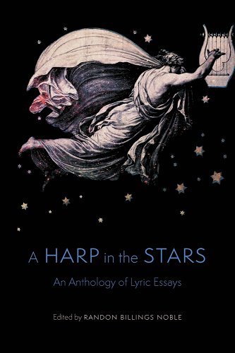 cover of the book A Harp in the Stars shows a robed figure in front of the moon