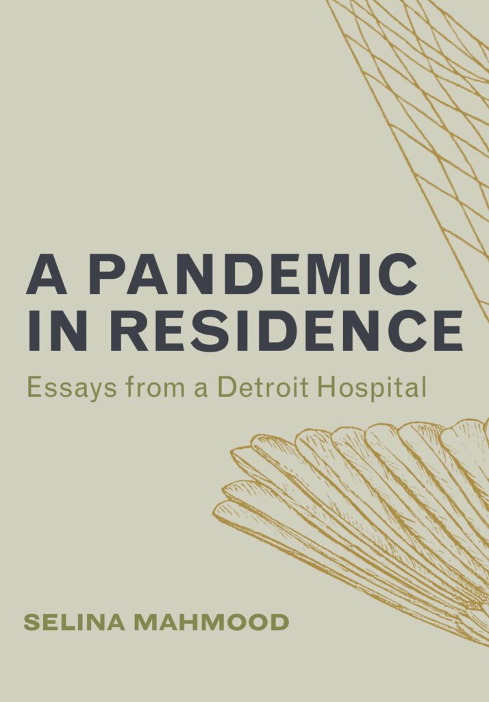 Book cover a pandemic in residence