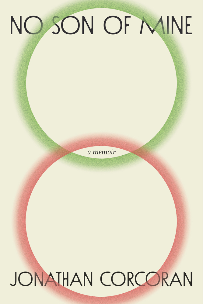 cover of no son of mine by Jonathan Corcoran - two intersecting circles dominate the cover